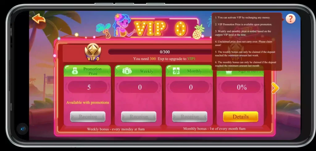 PK68 Game VIP Section Interface - PK68.VIP